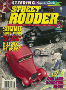 STREET RODDER 1994 MAY - BILLET STEERING WHEELS, 33 SEDAN DELIVERY, 53 STUDE